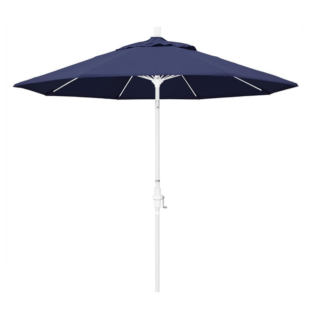California Umbrella Parasol de Patio de 9 Pieds en Bleu Marine