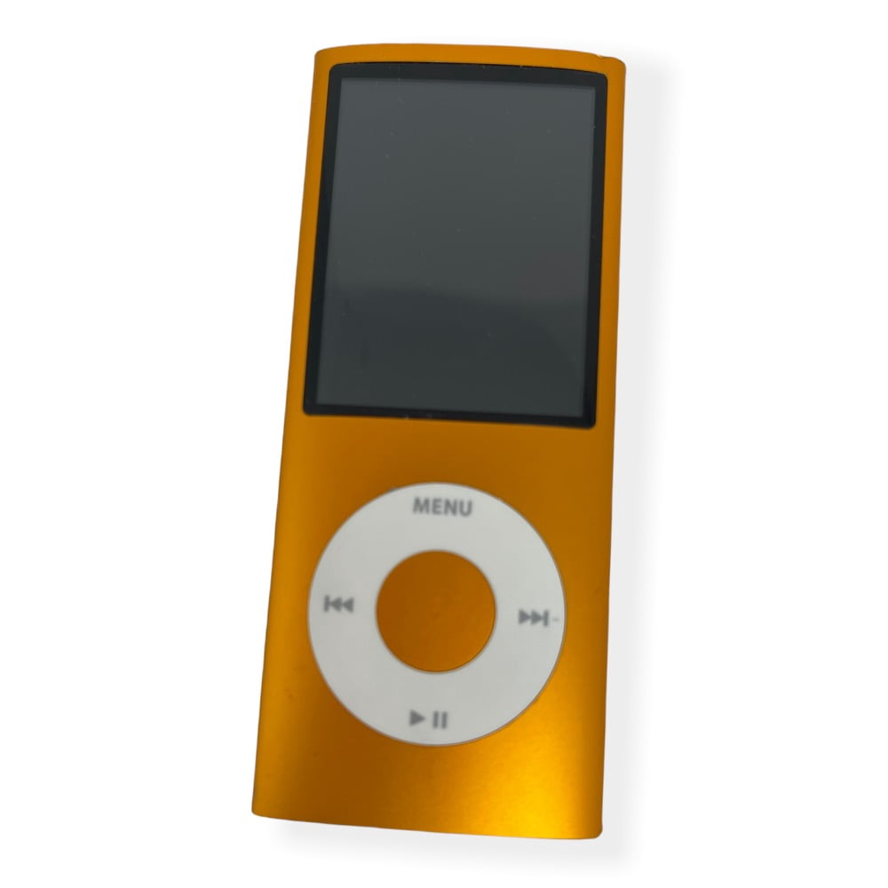 Used Apple iPod Nano 4th Generation 8GB Orange,Excellent Condition
