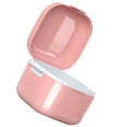 thumbnail image 4 of Denture Case, Food Grade Large Capacity Denture Cup Strong Plastic  for Office Blue,Black,Red,White, 4 of 8