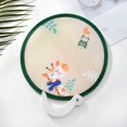 thumbnail image 3 of Cartoons Hand Fan Anti-scratch Fabric Dance Performance Folding Pocket Fan Household Supplies, 3 of 10