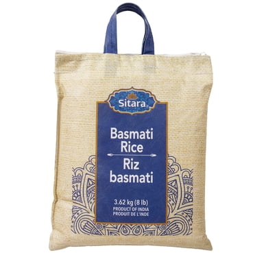 Riz Basmati Premium Sitara, sac de 3,62 kg