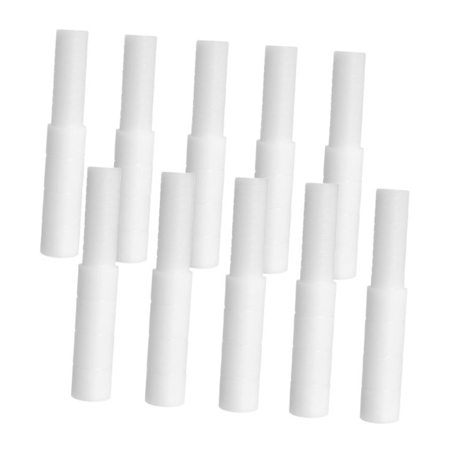 Siruishop 10Pcs Golf Putter Shaft Extension Replace Part Sturdy High Performance White Out Dia 13.32 mm