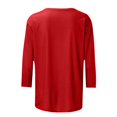 thumbnail image 4 of Daisyyozoid T-Shirt de Pâques Joyeuses pour Femme Col Rond Haut à Manches Longues Haut à Manches Longues Col Rond T-Shirt, 4 of 5