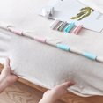 thumbnail image 2 of 12Pcs Plastic Clips Small Lightweight Portable Bed Sheet Clips Quilt Bed Cover Grippers for Bedding, 2 of 7