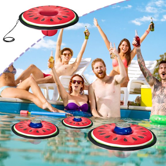 Néoprène Manchon de Boisson en pour Piscine – Buoyant Can et Housse de Bouteille, Emballage de Boisson pour Piscine, Spa, Plage et Fête Extérieure