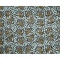 thumbnail image 4 of oneOone Tissu Polyester Lycra Imprimé Floral & Paisley au Mètre 56 Pouces de Large, 4 of 4