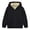 Black, variant on Splozh Boys Girls Plain Hoodies Children Comfortable Fleece Sweater Jacket Fashionable Solid Color Hooded Fleece Sweater Jacket Grey,3-4 Years