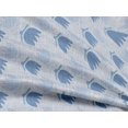 thumbnail image 5 of oneOone Tissu en Rayonne Bleu Grisâtre Matériau de Robe Tissu Imprimé Tissu au Mètre 56 Pouces de Large-6m, 5 of 5