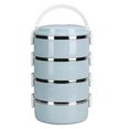 thumbnail image 2 of Thermal Lunch Box Cylinder Lunch Container, Pressure Cooker Principle Vent Bento Lunch Box Ergonomic Arched Handle  For Office, 2 of 8
