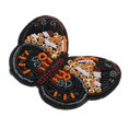 thumbnail image 4 of GUOOL Brodé Papillon Sequin Perles Patchs Appliques Bricolage Craft Orange, 4 of 7
