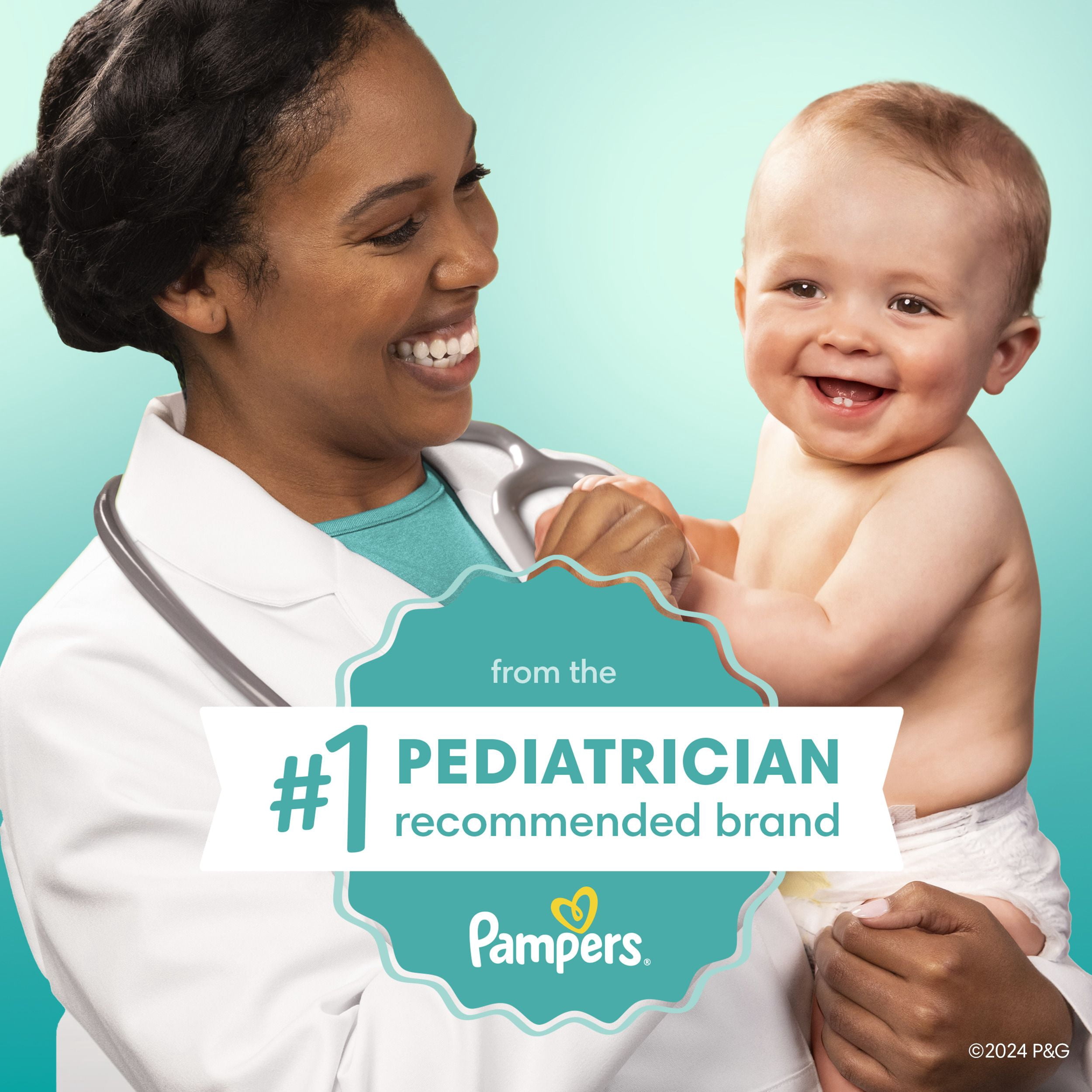Lingettes pour bébés Pampers Complete Clean, sans parfum, 10X boîtes distributrices, 720 lingettes