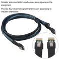 thumbnail image 3 of Cabledeconn Slim  38pin SFF-8654 To SFF-8654 Server HDD Data Transmission Cable 1M, 3 of 8