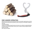 thumbnail image 3 of Log Grapple Hook, Log Skidding Tong Cr Plated 8 inch Double Colors Handle Single Handed Operating  for Timber Handling, 3 of 7