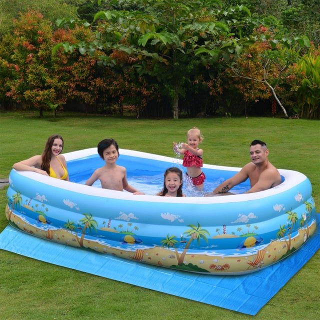 LSLJS Inflatable Swimming Pool Cover Cloth Pool Pool Cover Swimming Pool Cloth Thickening, Swimming Pool