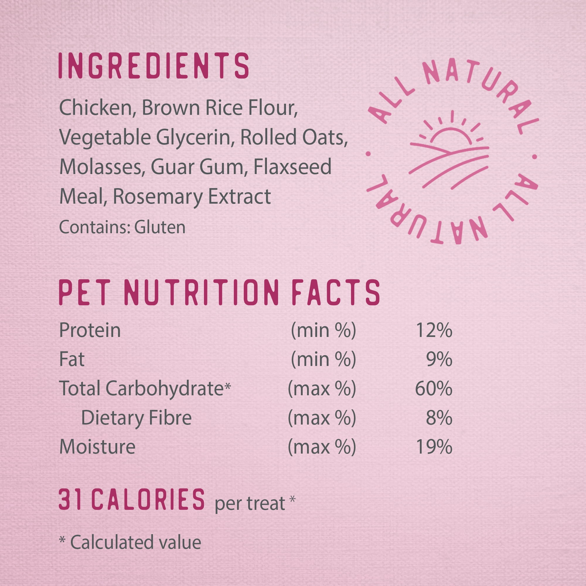 Caledon Farms Chewy Chicken Sticks Friandises pour chiens entièrement naturelles, moelleuses et moelleuses, cuites au four, 220 g