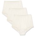 thumbnail image 2 of Vanity Fair Womens Perfectly Yours Ravissant Full Brief 3-Pack, 9, Fawn Multi, 2 of 4
