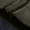 thumbnail image 4 of NTACZA Men Jacket Green Lapel Collar Plus Size Shirt Jacket Button Down Shacket Fall Outerwear for Men,XXXL, 4 of 9