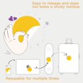 thumbnail image 4 of Premium Printable Waterproof Vinyl Sticker Paper for Inkjet and Printer 210x280mm 60 Sheets Matte White Decal Paper, 4 of 6