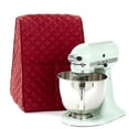 thumbnail image 1 of Portable Machine-washable Home Kitchen Dust-proof Stand Mixer Cover Quilted Pocket Organizer Bag for KitchenAid Mixer Cover, 1 of 3