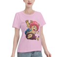 thumbnail image 2 of T-Shirt Basique à Manches Courtes pour Femmes une Pièce Chopper, 2 of 6