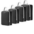 thumbnail image 2 of Rbaofujie Portable Travel Organizer Bag Compressed Four Piece Set Of Toiletries Cosmetics Clothes Shoes Compressed Storage Bag, 2 of 7