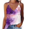 thumbnail image 2 of LSLJS Blouse d'Été Décontractée Sans Manches à Col en V pour Femme, T-Shirt pour Femmes, Camisole et Débardeurs pour Femmes, 2 of 5