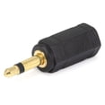thumbnail image 1 of 3.5mm TS Mono Plug to 3.5mm TRS Stereo Jack Adapter_ Gold Plated, 1 of 2