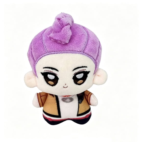 4.7in KPop Demon Hunters Rumi Huntrix Plush Doll, Cute Anime Character Stuffed Toy, Soft Collectible Figure for Fans & Kids