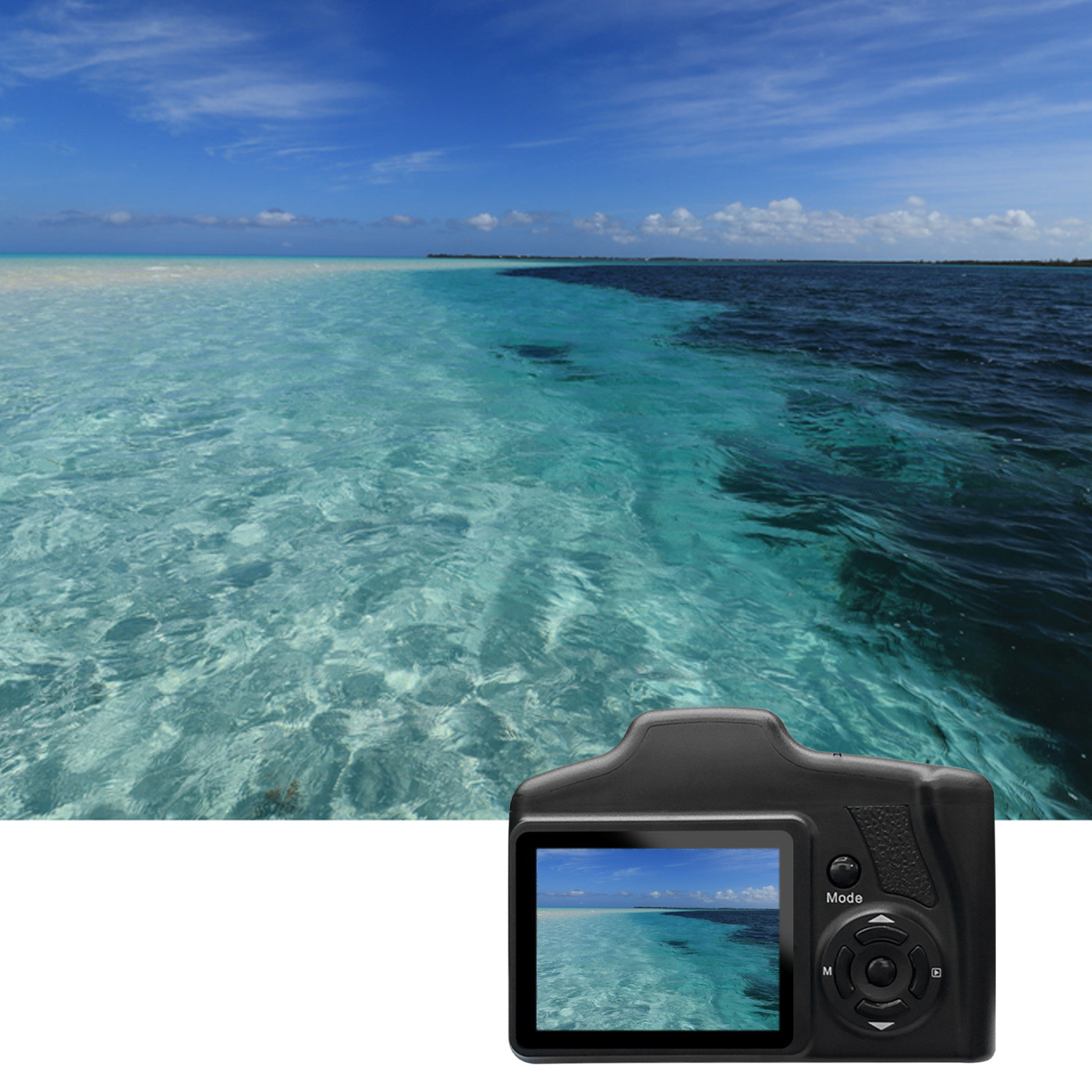Chmadoxn Digital Camera Digital Camera 16MP 2.4 Inch LCD Screen 16X Digital 720P Digital Camera Small Camera For Teens Students Boys Girls Seniors Digital Cameras