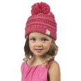 thumbnail image 2 of Gravity Threads Tuque pour Enfants 4 Tons Amusante - Rouge/rose Vif, 2 of 2