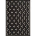 thumbnail image 1 of Safavieh Courtyard Black Indoor Outdoor Rug - 5'3" x 7'7", 1 of 1