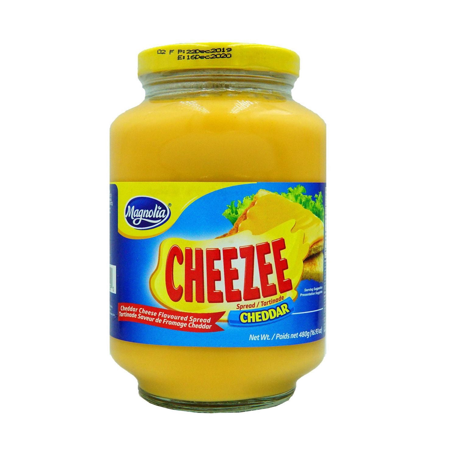 Magnolia Cheezee Spread Jar Plain - Large Value Size