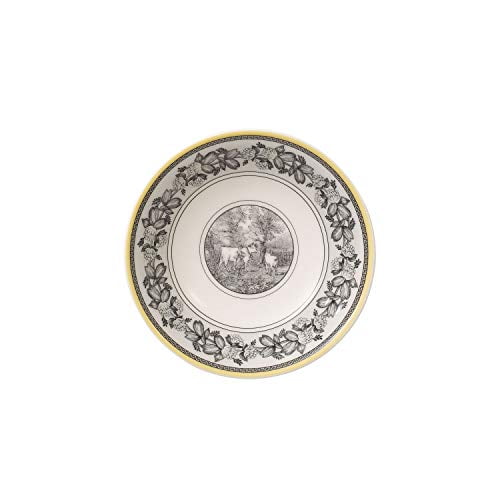 Villeroy & Boch 1010671945 Audun Ferme Individual Bowl : Asia, 4.25 in, White/Gray