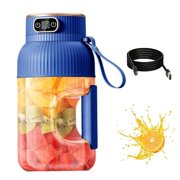 Cordless Portable Smoothie Blender, USB-C Rechargeable Juicer Personal Blenders for Shakes and Smoothies