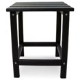 thumbnail image 2 of POLYWOOD ECT18BL Long Island 18" Side Table, Black, 2 of 5