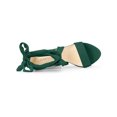thumbnail image 4 of BLISSFUL STEP Women's Shoes Platform High Heel Lace Up Open Toe Chunky Heel Sandals  Emerald Green 10.5, 4 of 8
