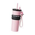 thumbnail image 4 of GROWTH TANK Gobelet Isolé Cadeaux pour Femmes Hommes Réutilisable 710 ml pour Extérieur Voiture Camping Rose, 4 of 9