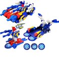 thumbnail image 4 of DMH Explosion Wild Speed Fly Deformation Car 4 Screechers Beast Attack Action Figures Capture Flips Transformation Surprise Gift Toy, 4 of 7