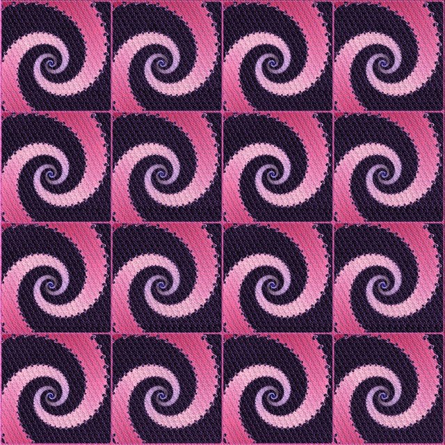 Ahgly Company Machine Washable Indoor Square Transitional Orchid Purple Area Rugs, 6' Square