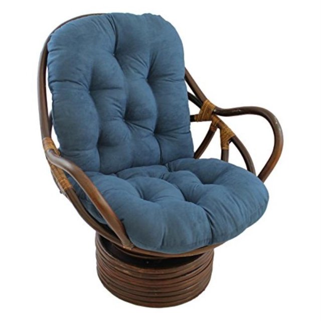 Coussin Pivotant à Bascule en Microsuède Uni de 48 Po sur 24 Po - Brun Selle
