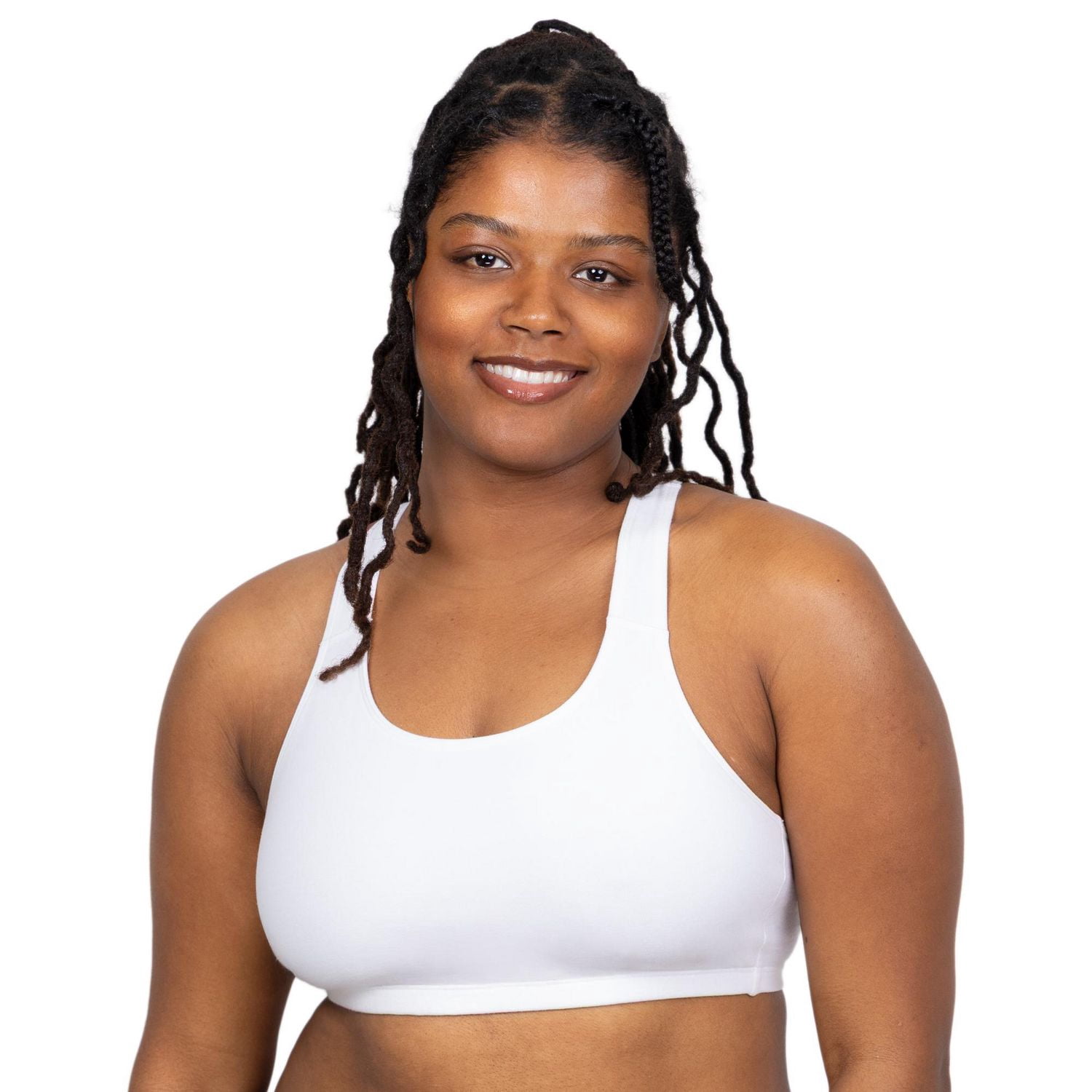 Fruit of the Loom Women's Tank Style Racerback Cotton Sports Bra
