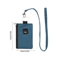 thumbnail image 3 of Q-67 Porte-Clés Porte-Cartes Bleu Petit Protection Rfid #v963T, 3 of 6