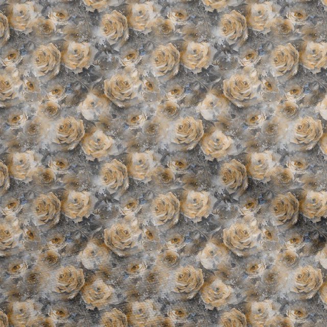oneOone Cotton Flex Yellow Fabric Abstract Floral Sewing Craft Projects Fabric Prints By Yard 40 Inch Wide-1ra