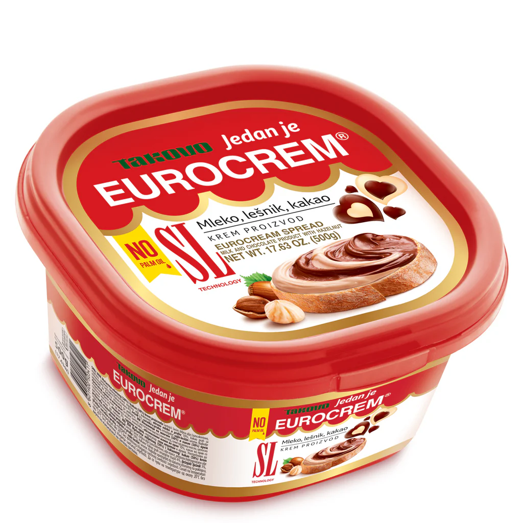 Takovo Eurocrem Creamy Chocolate Hazelnut Spread 500 g