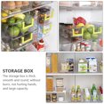 thumbnail image 3 of OUNONA 1Pcs Organisateur de Collations en Plastique Grande Capacité Rangement pour Restaurant et Maison, 3 of 6