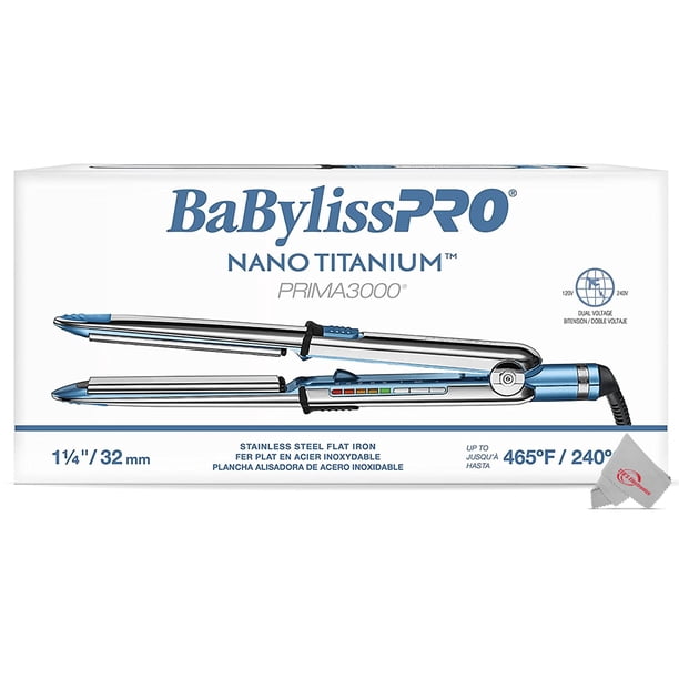 BaBylissPRO Nano Titanium Prima3000 1-1/4