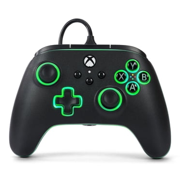 Manette filaire PowerA Avantage pour Xbox Series X|S avec Lumectra – Noir