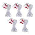 thumbnail image 3 of Electrode Wire, Promote Blood Circulation Multifunctional Electrode Wires Cable 2.5mm Plug 4.9ft Length  For Massager, 3 of 8