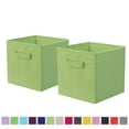 thumbnail image 1 of YOYTOO Lot de 2 Bacs de Rangement en Tissu Pliables, Bacs de Rangement Pliables de 11 Pouces, 1 of 7