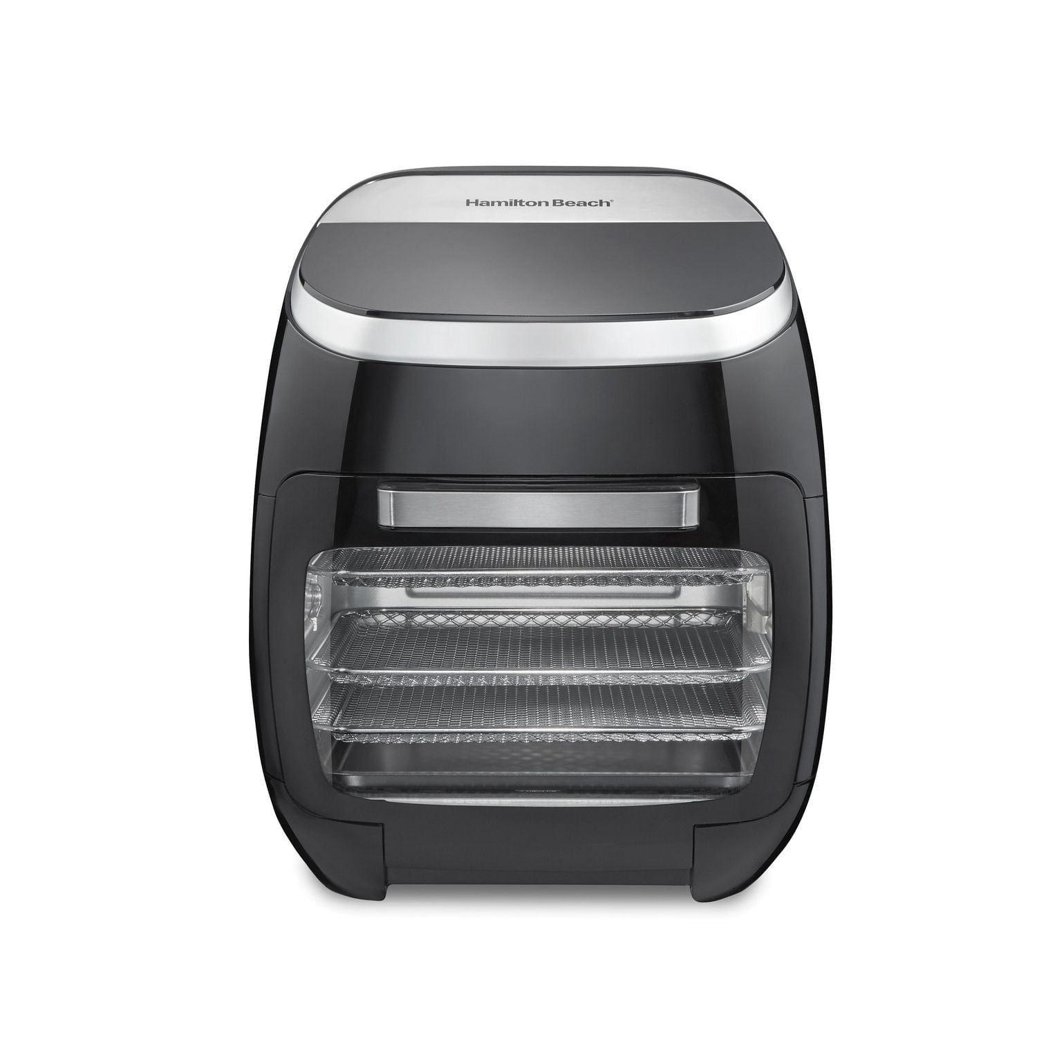 Hamilton Beach Digital Air Fryer Oven with Rotisserie, 11.6 qt Capacity, Black, 1700 W, 1 Count, Model 35073